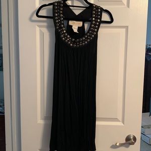 Black boho dress